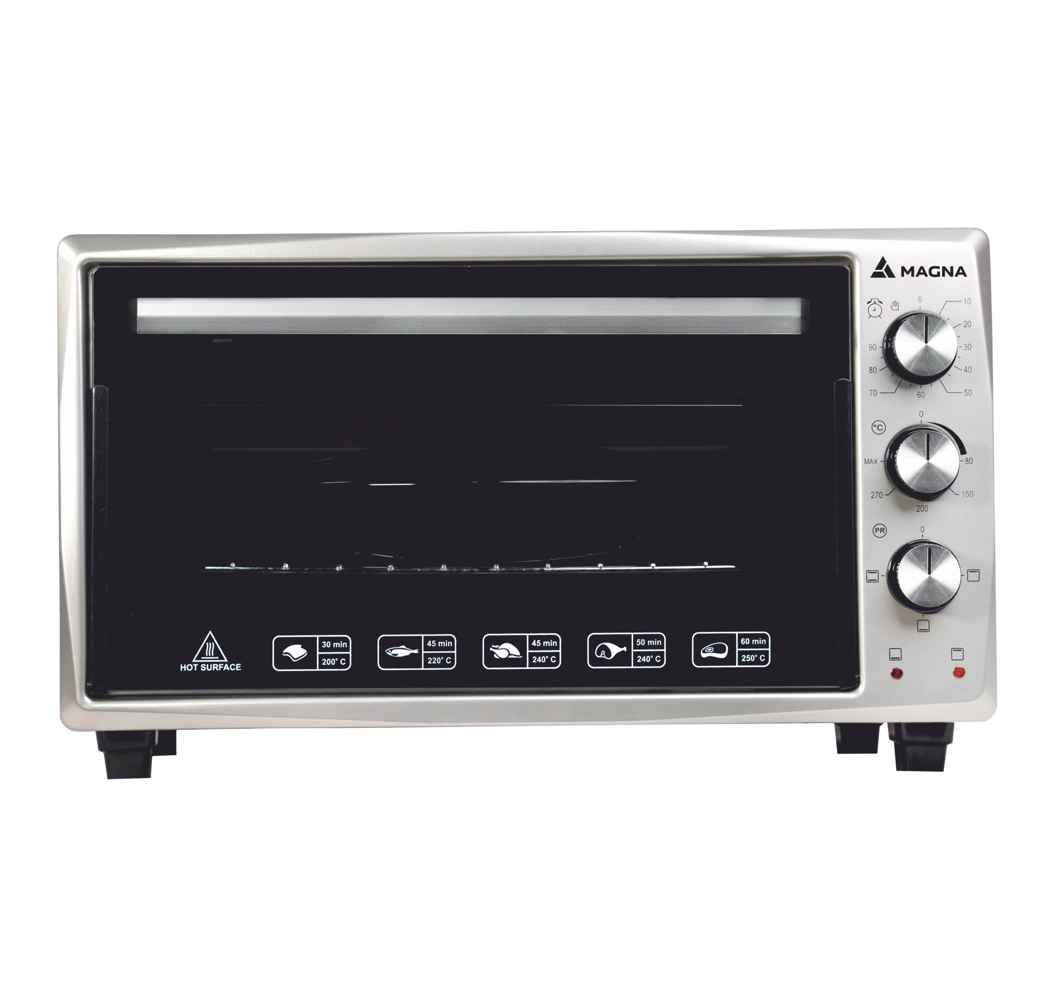 Мини-печь MAGNA MF4515-32S - rasm №2 Мини-печь MAGNA MF4515-32S sotib olish