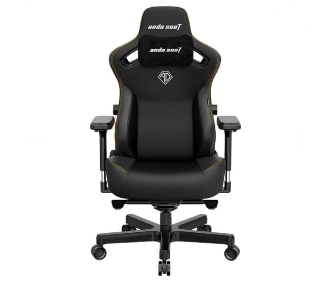 Anda Seat Kaiser 3 Size XL Black PVC o‘yin kreslosi sotib olish