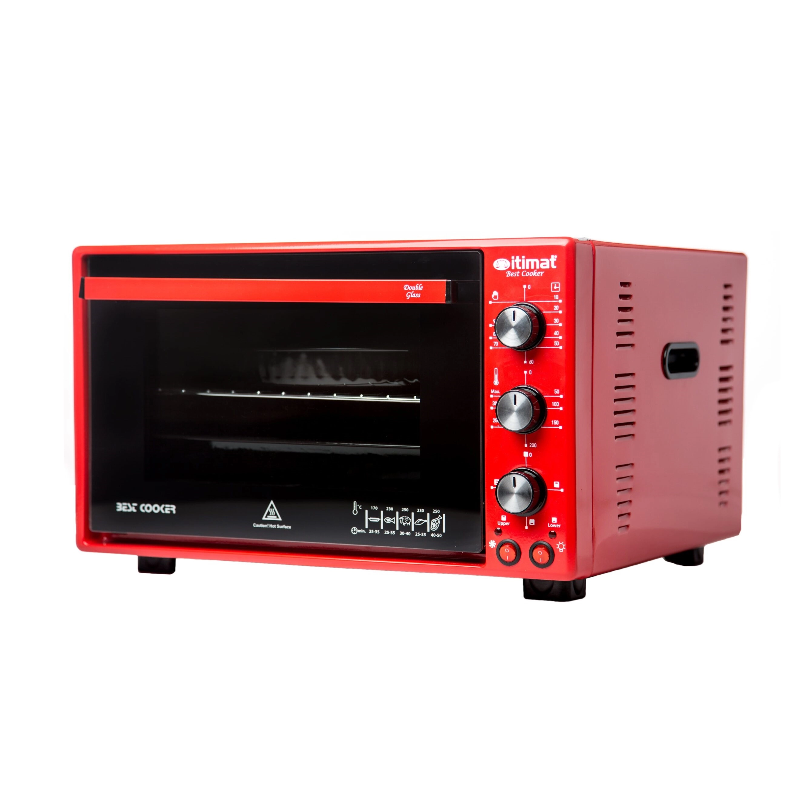 Мини-печь Itimat I-08DFL (С конвекцией) 36L Красный купить