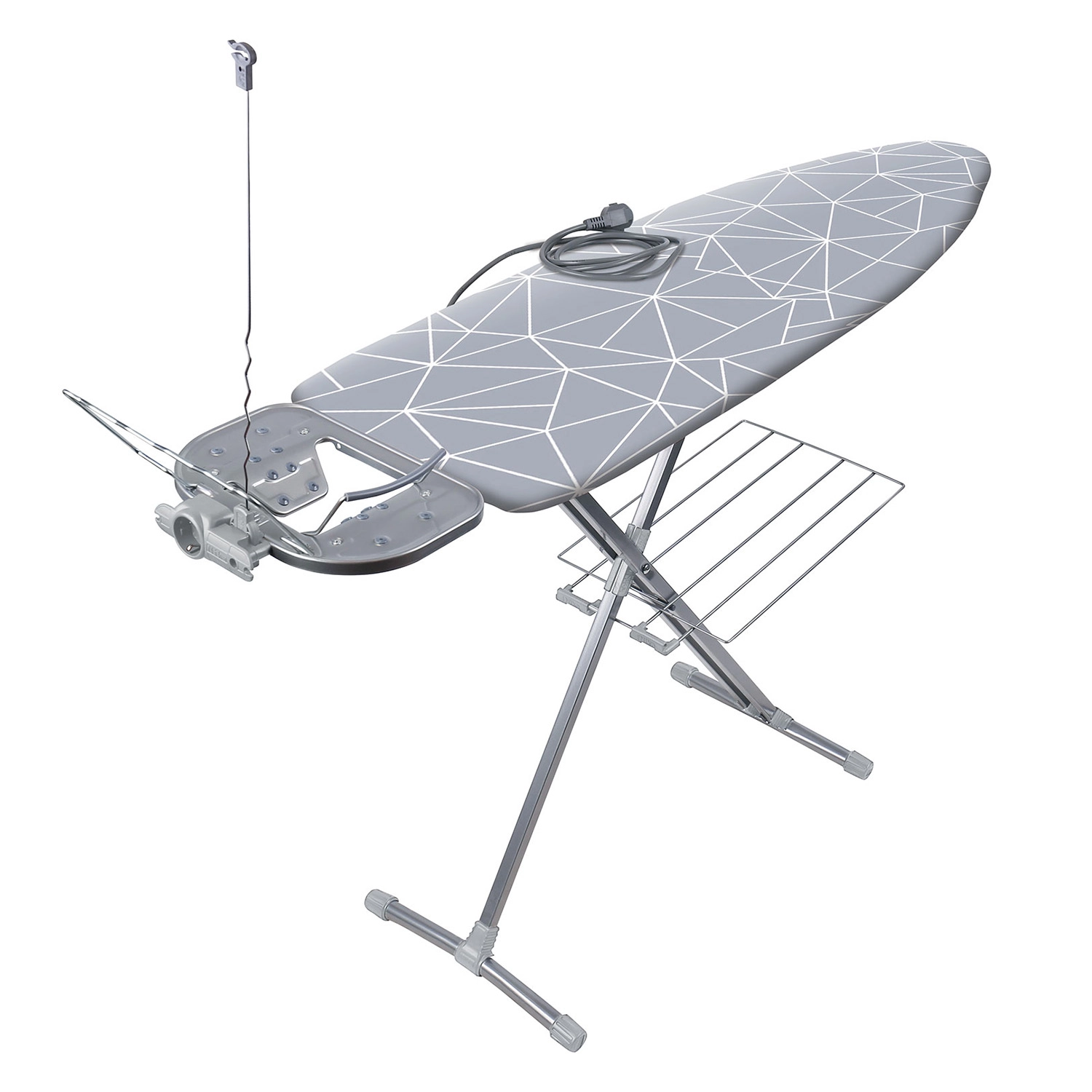 Гладильная доска Nika-best НБТ/4 принт "С линиями на сером" купить