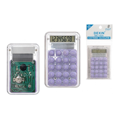 Калькулятор KK-1020 Dexin (Фиолетовый) купить