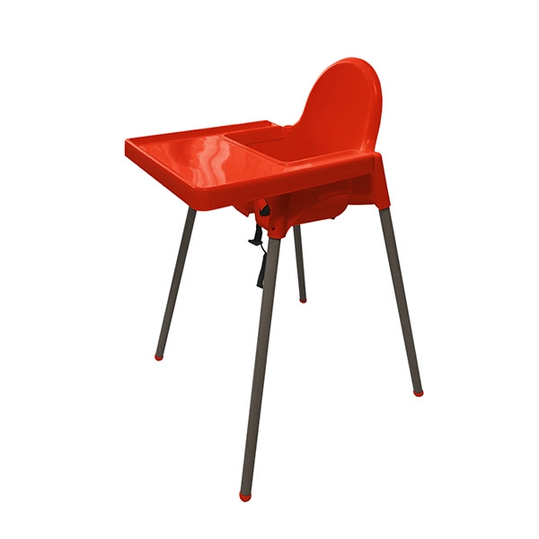 BQ BCH002 qizil rangli ovqatlantirish uchun stulcha sotib olish