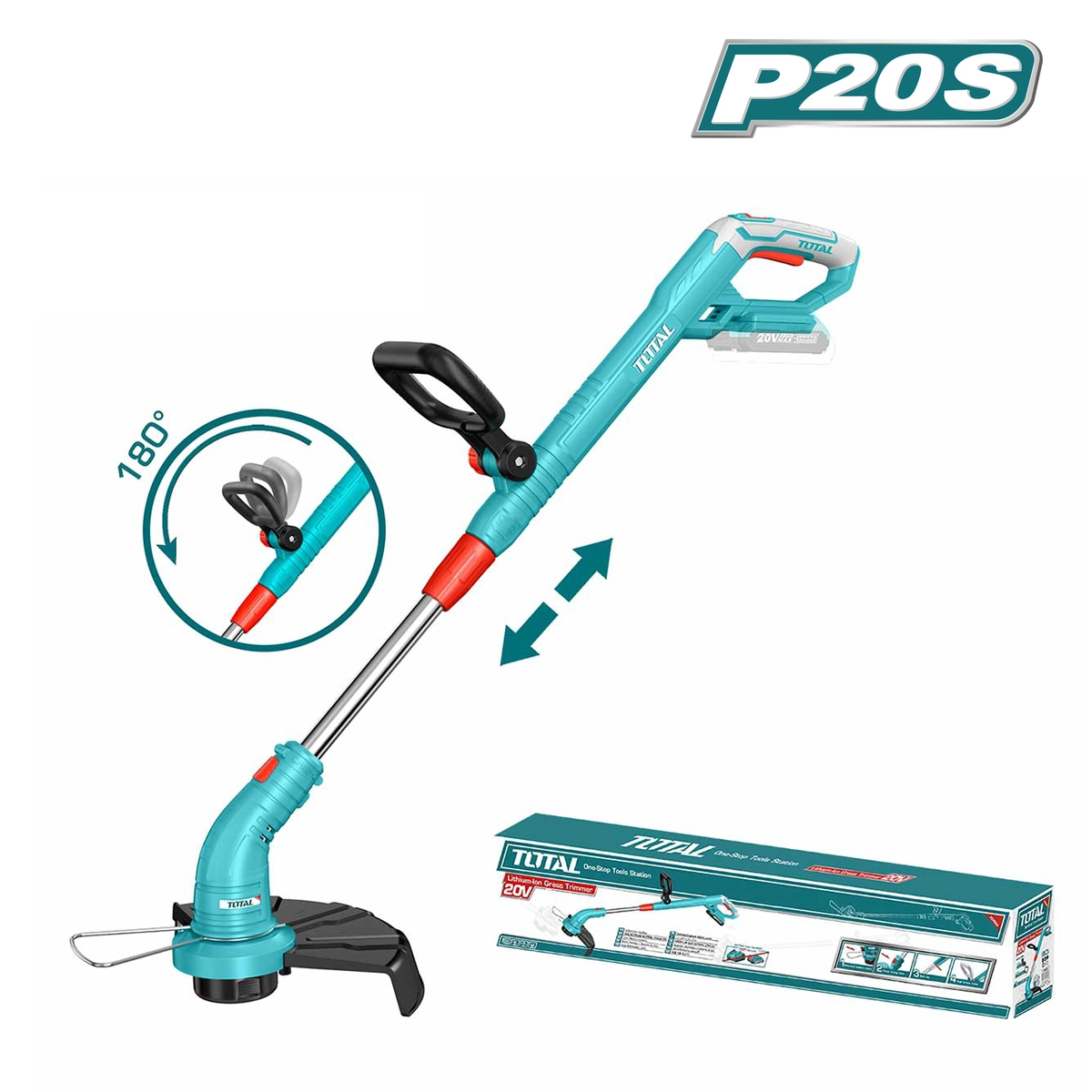 TOTAL TGTLI20018 akkumulyatorli trimmer sotib olish