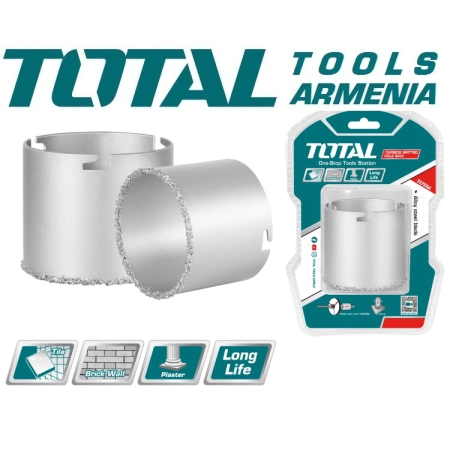 Карбидная кольцевая пила 33мм TOTAL TAC440331 купить