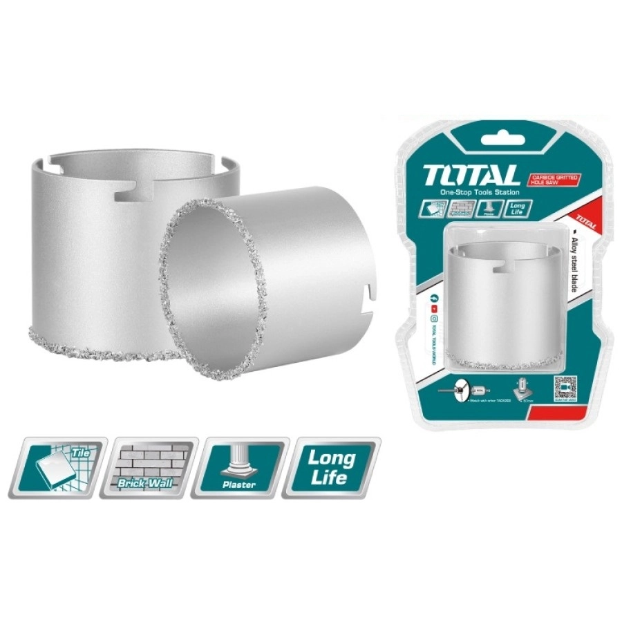 Карбидная кольцевая пила TOTAL 53 мм TAC440531 купить