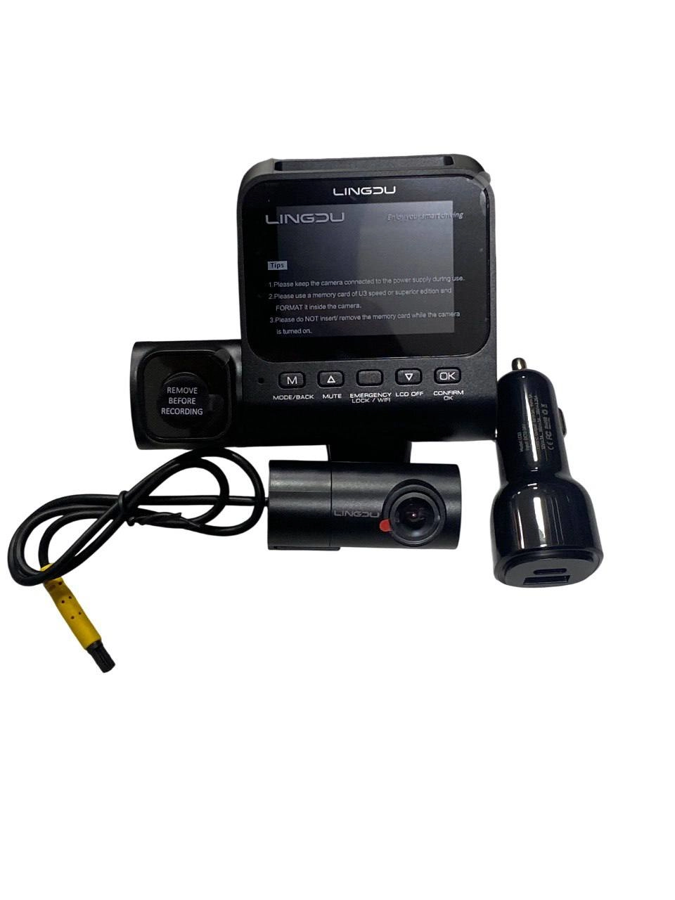 LINGDU V630 3 Kamerali 4K Video Registrator sotib olish