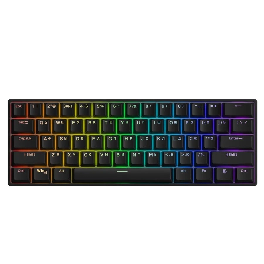 Игровая клавиатура AKKO 3061S HE Black Shine-Through купить