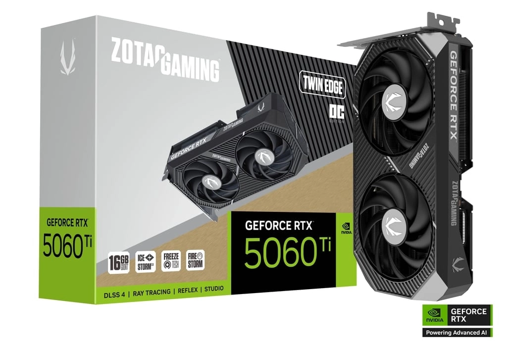ZOTAC TWINEDGE RTX5060TI 16GB videokartasi sotib olish