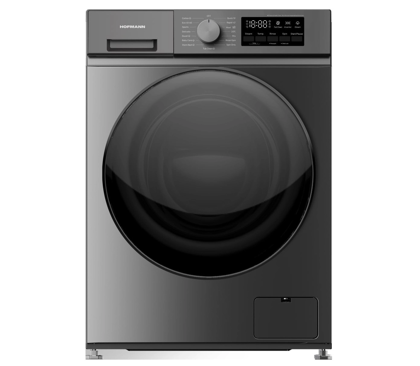 Kir yuvish mashinasi Hofmann WMAL812BD3H1GY-W/HF 8 Kg sotib olish