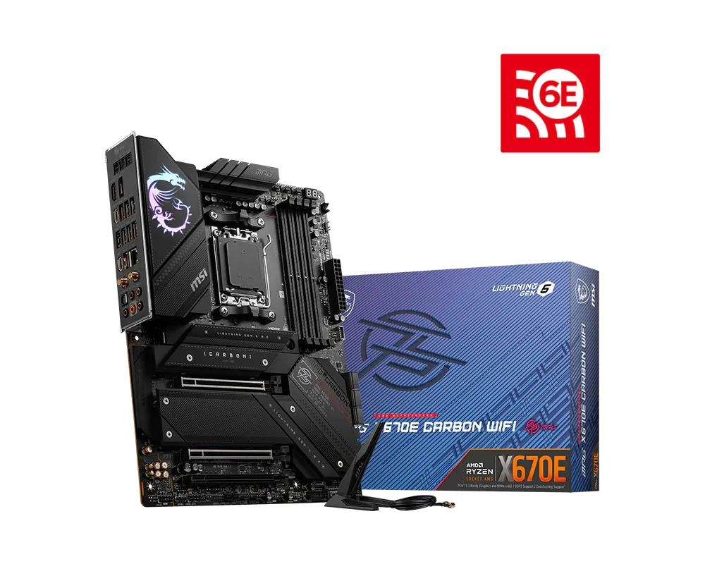 Ona plata MSI MPG X670E CARBON WIFI DDR5 sotib olish