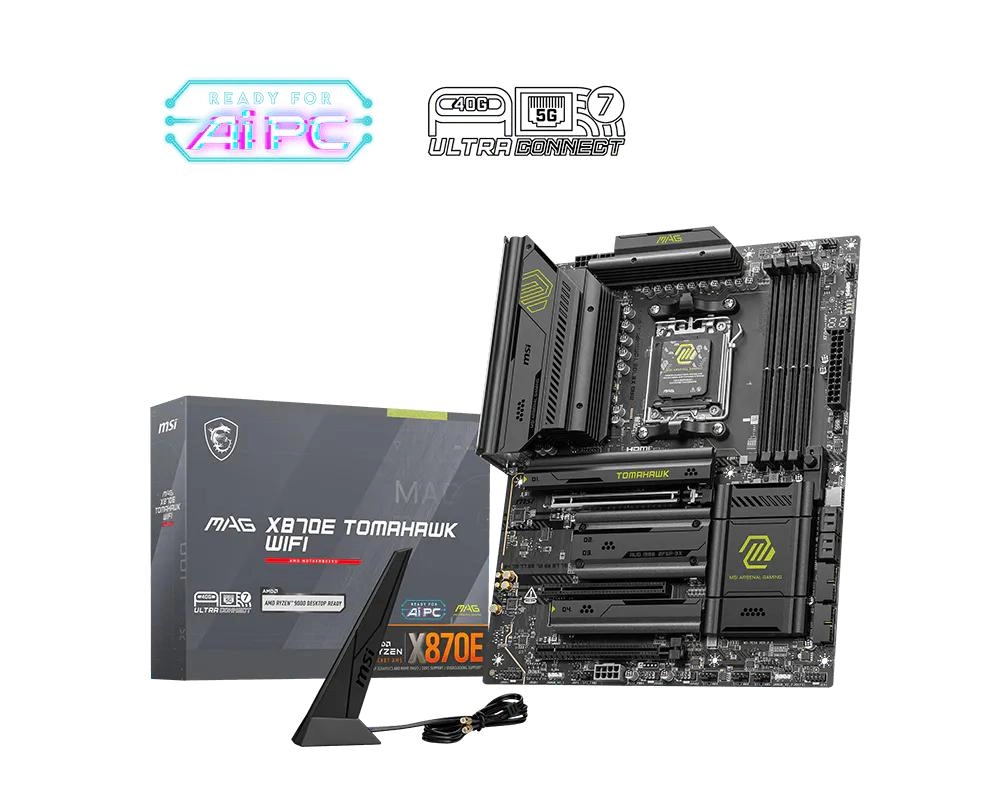 Ona plata MSI MAG X870E TOMAHAWK WIFI AM5 sotib olish