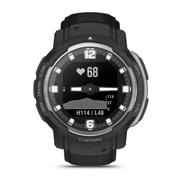 Garmin INSTINCT CROSSOVER Black smart-soati O'zbekistonda