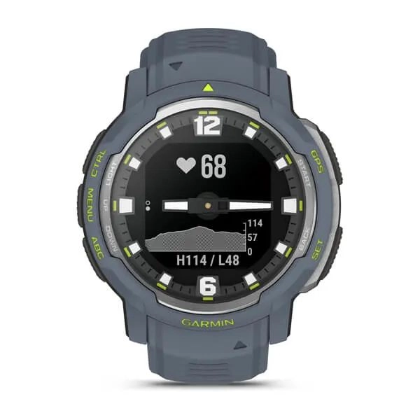 Garmin INSTINCT CROSSOVER Blue Granite smart-soati O'zbekistonda