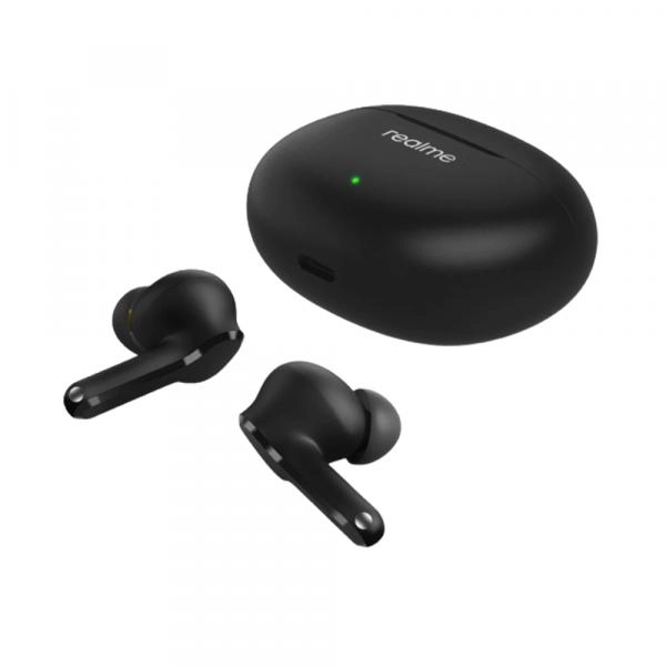 Realme Buds T100 qora simsiz quloqchini O'zbekistonda