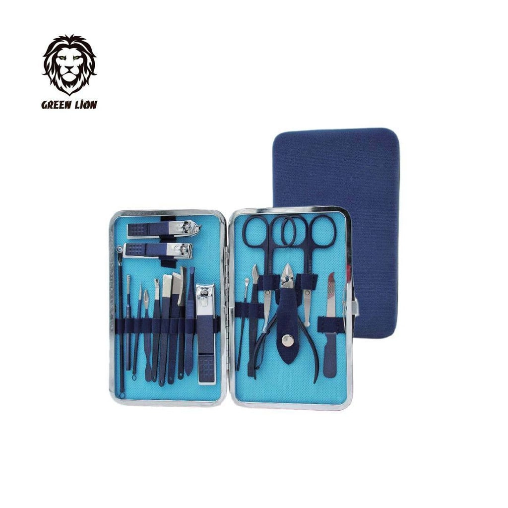 Green Lion 18 in 1 ko'k manikyur to'plami sotib olish