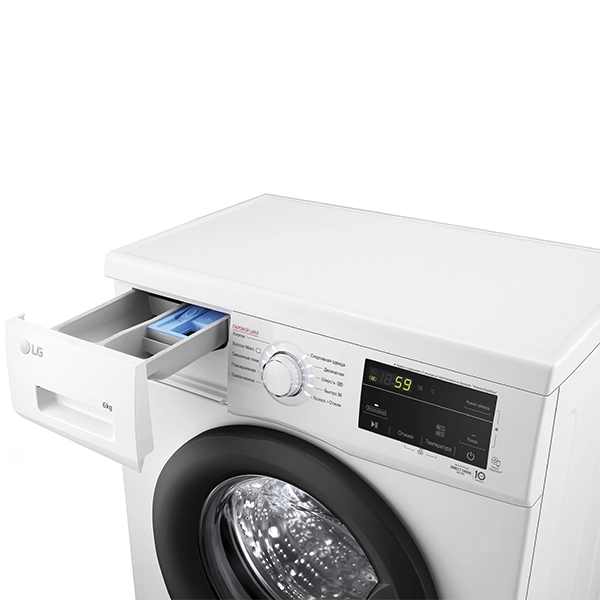LG F2J3NS8W 6 Kg kir yuvish mashinasi O'zbekistonda