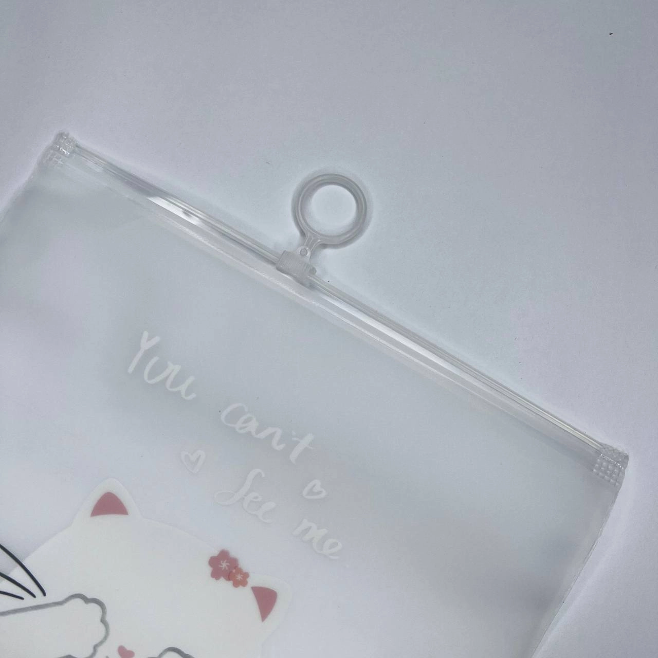 Папка для канцелярии A5 с рисунком «Кот», пластиковая недорого