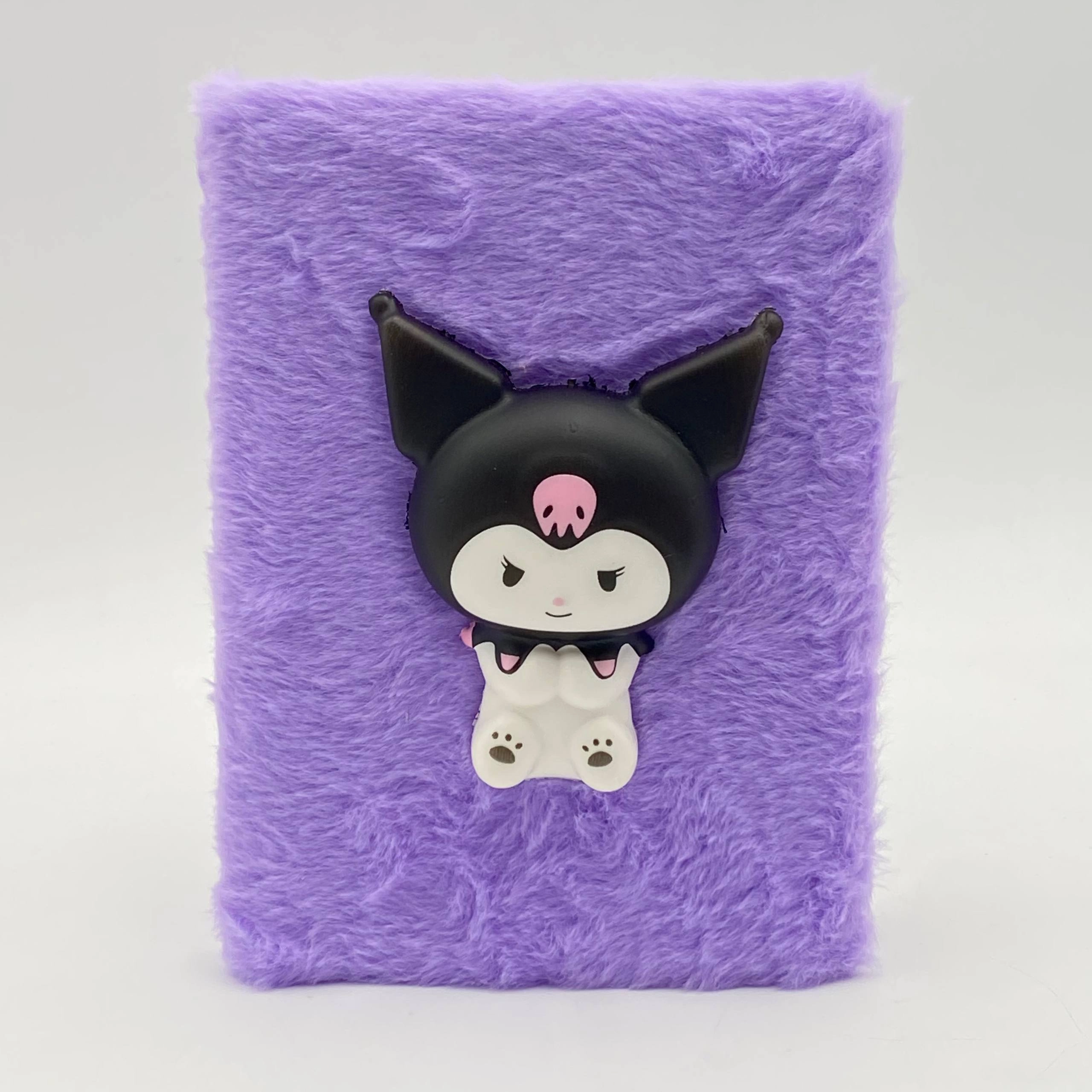 Пухлый блокнот Kuromi (розовый, голубой, фиолетовый) доставка