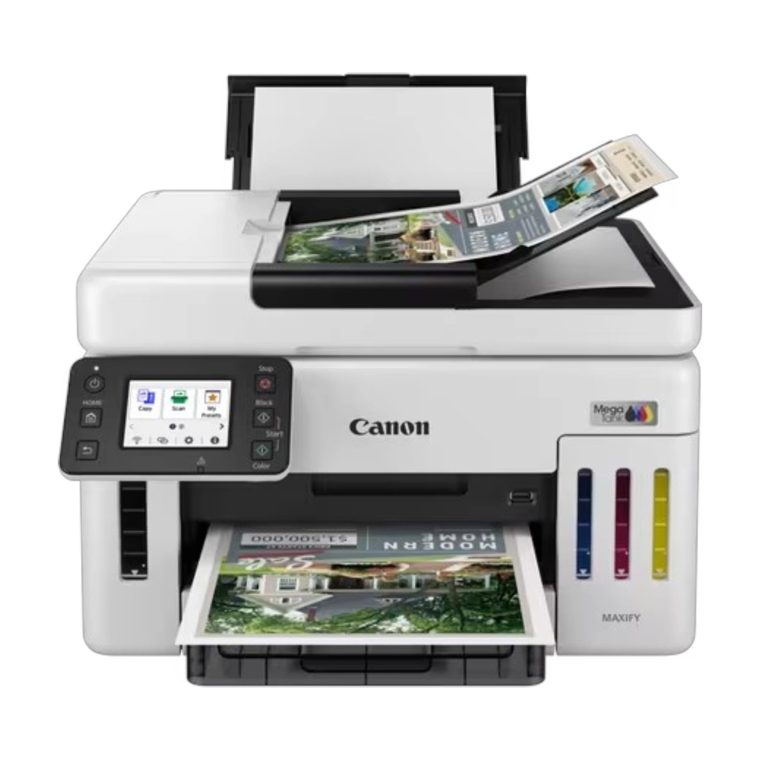 Printer Canon MAXIFY GX6140 (МФУ, струйный, А4) , White O'zbekistonda