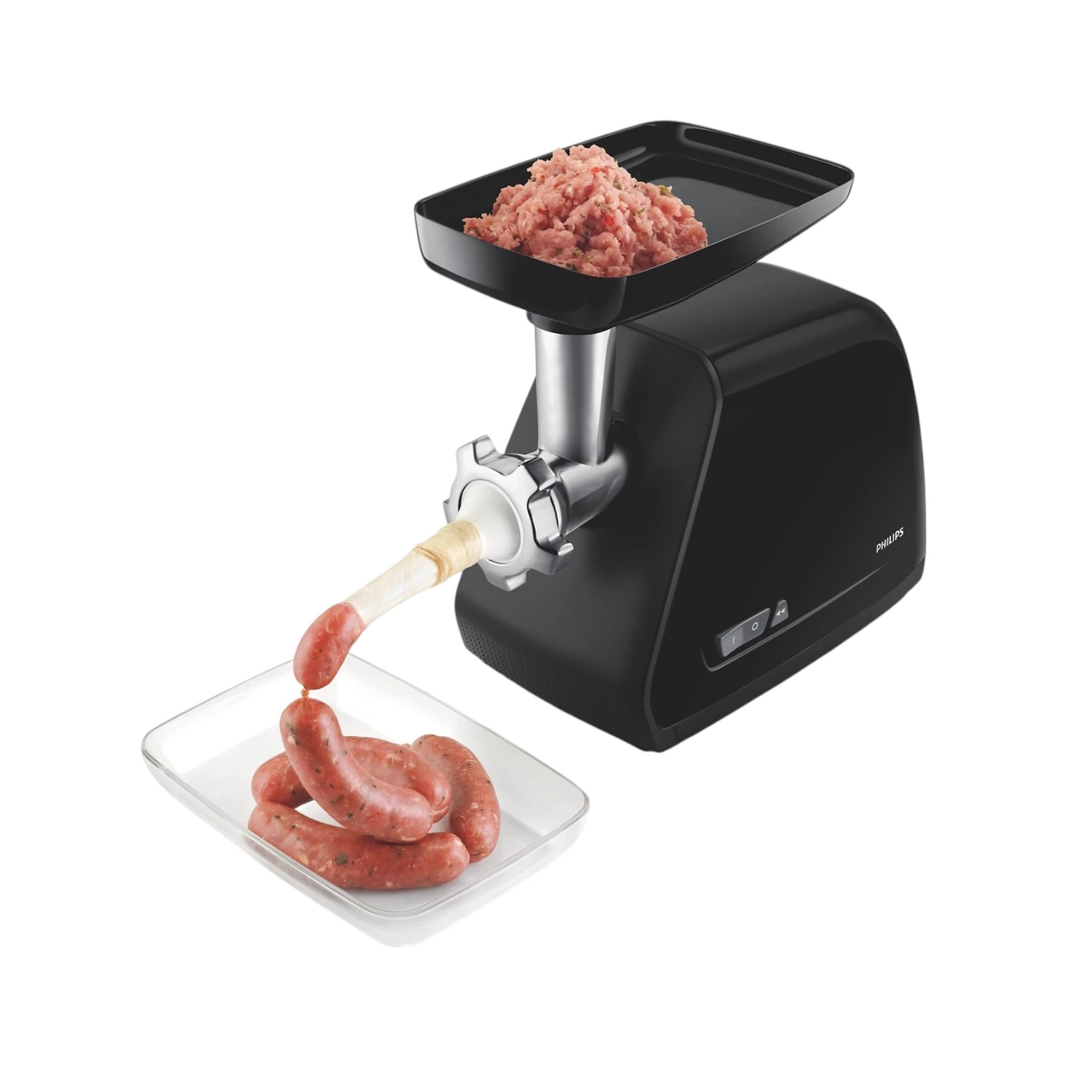 Электрическая мясорубка Philips HR2526/90 , Deep Black онлайн