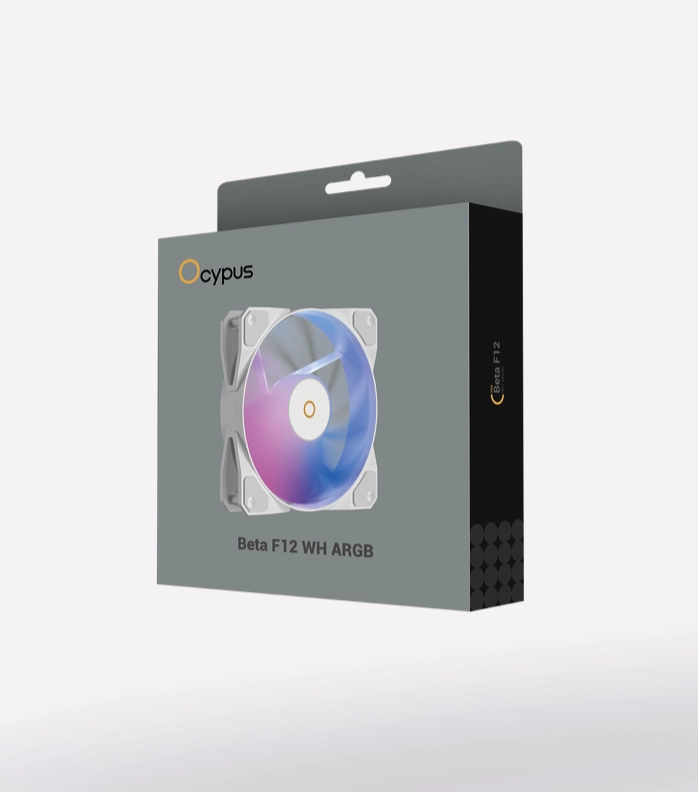 Корпусной вентилятор Ocypus Beta F12 ARGB WH онлайн