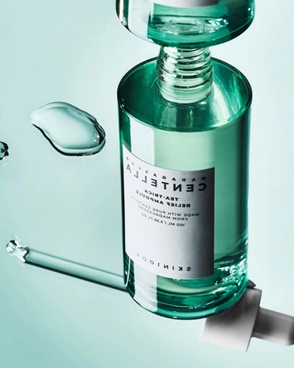 SKIN  1004  Madagascar Centella Tea-Trica Relif Ampoule 100 ml sivorotkasi O'zbekistonda