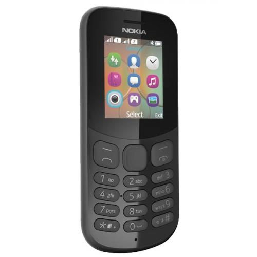 Телефон Nokia 130 Dual Sim Black недорого
