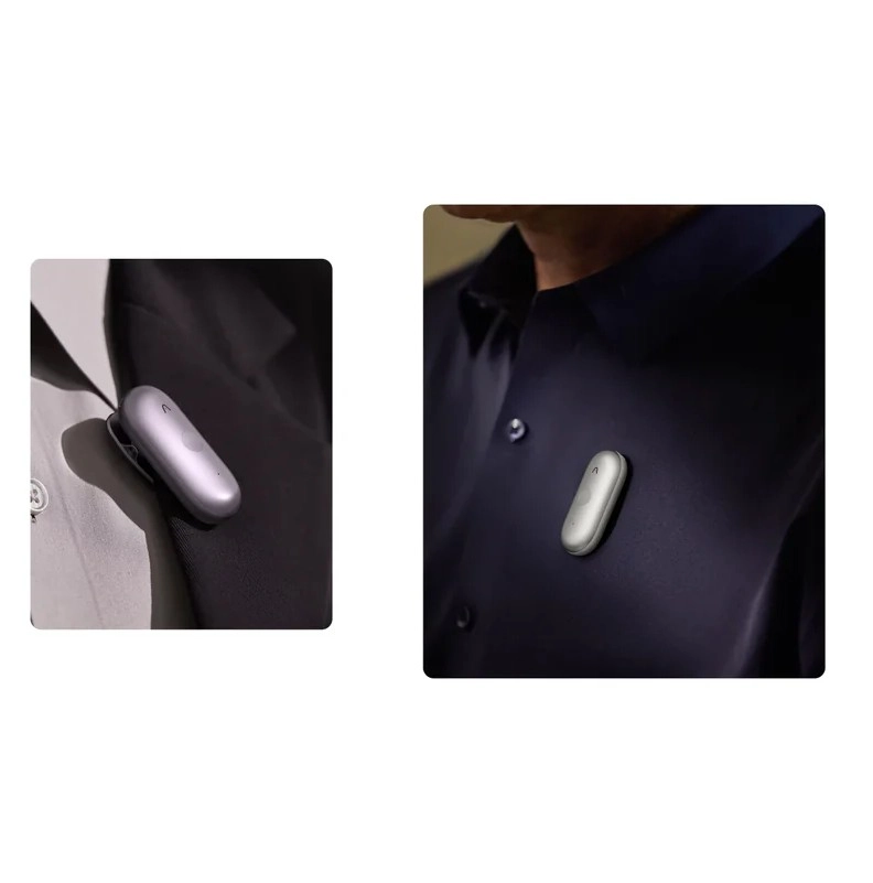 Диктофон Plaud NotePin S с искусственным интеллектом , Black в Узбекистане