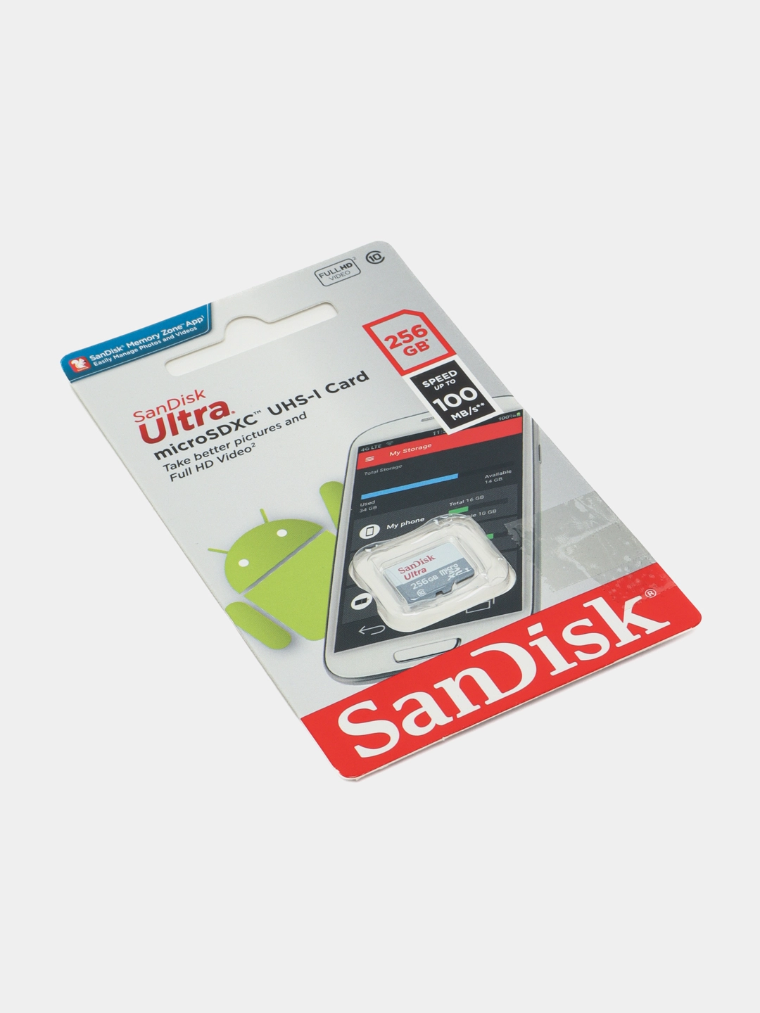 Карта памяти SanDisk Ultra microSDXC UHS-I Card 256GB купить