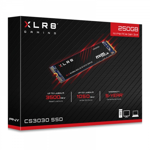 SSD PNY XLR8 250GB M.2 недорого