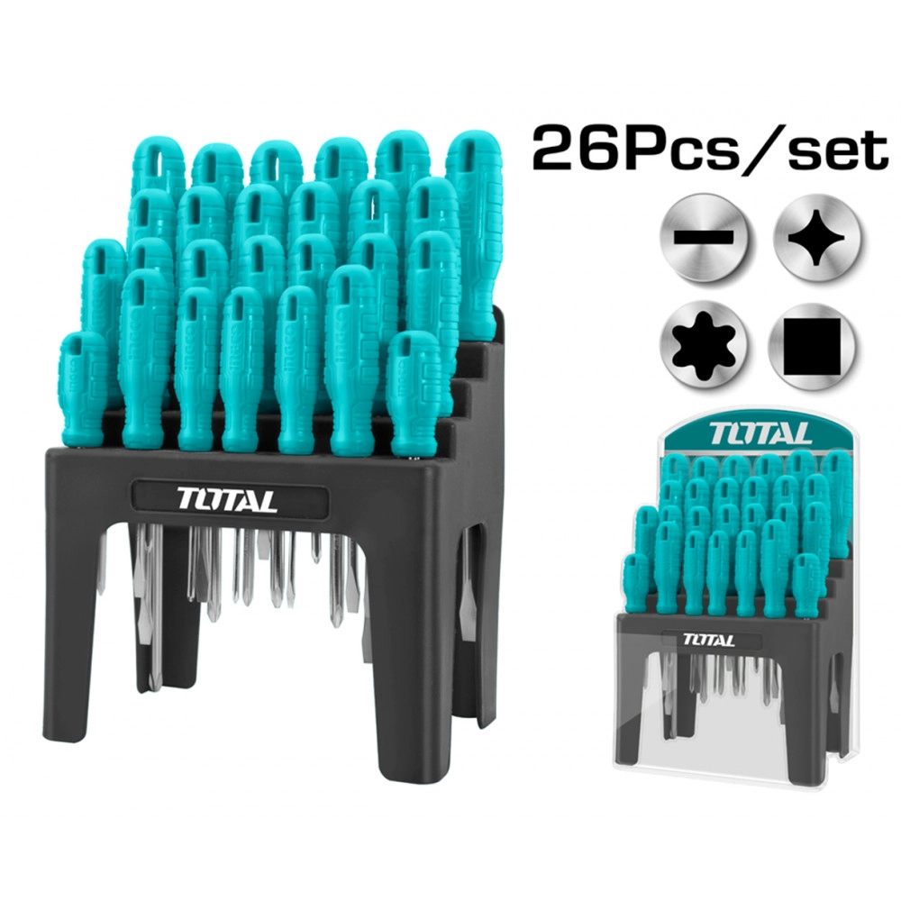 TOTAL THTDC252601 (26 ta buyum) otvyortkalar to‘plami arzon