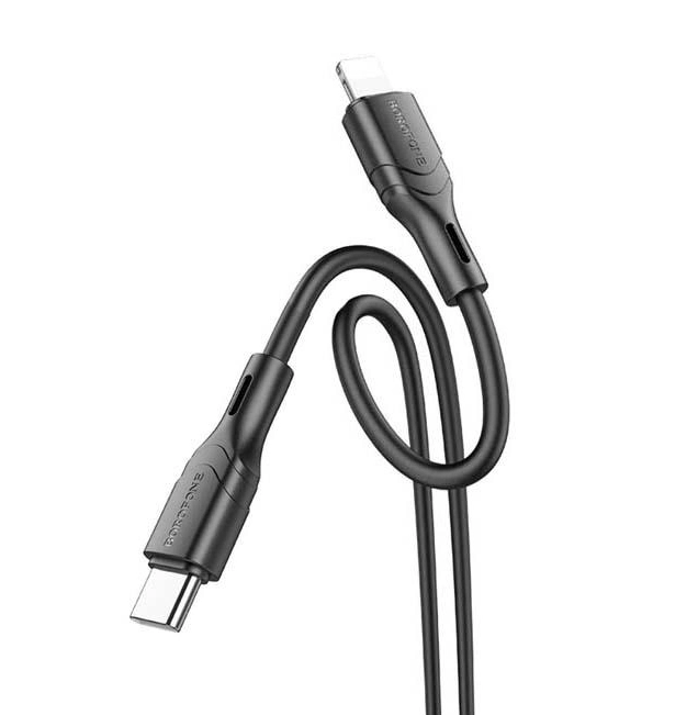 Borofone BX99 PD 27W 1m Type-C to Lightning kabeli sotib olish