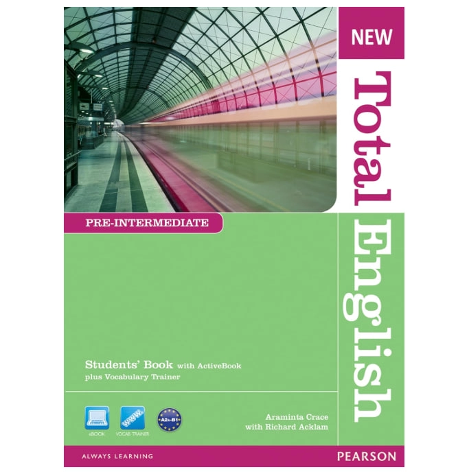 Araminta Crace, Richard Acklam: New Total English, pre intermediate, Students' Book With Workbook - rasm №2 Araminta Crace, Richard Acklam: New Total English, pre intermediate, Students' Book With Workbook sotib olish