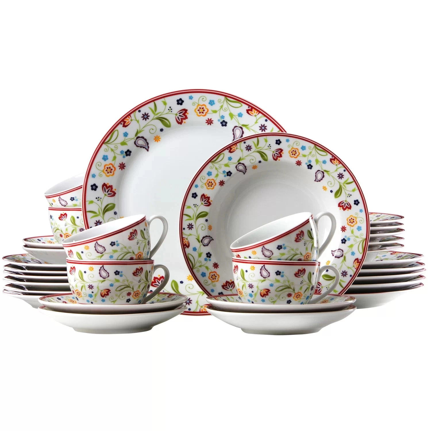 Kombinatsiyalangan qahva va kechki ovqat idishlar to'plami Shanti Ritzenhoff & Breker  44638 sotib olish