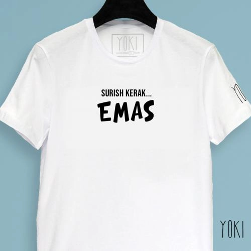 Футболка YOKI "Surish kerak... EMAS" White M купить