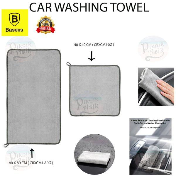 Полотенце для автомобиля Baseus 2x CRXCMJ-0G (40*40) в Узбекистане