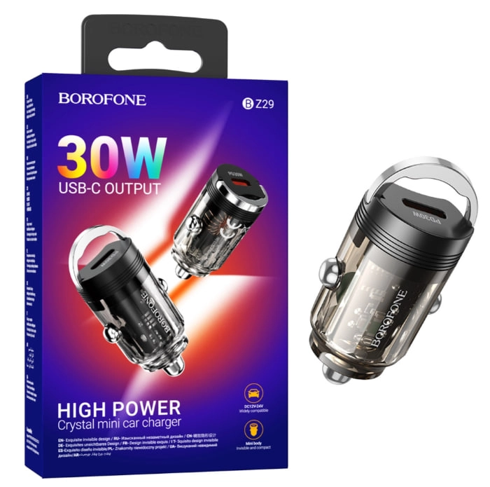Borofone BZ29 30W avtomobil zaryadlovchisi O'zbekistonda