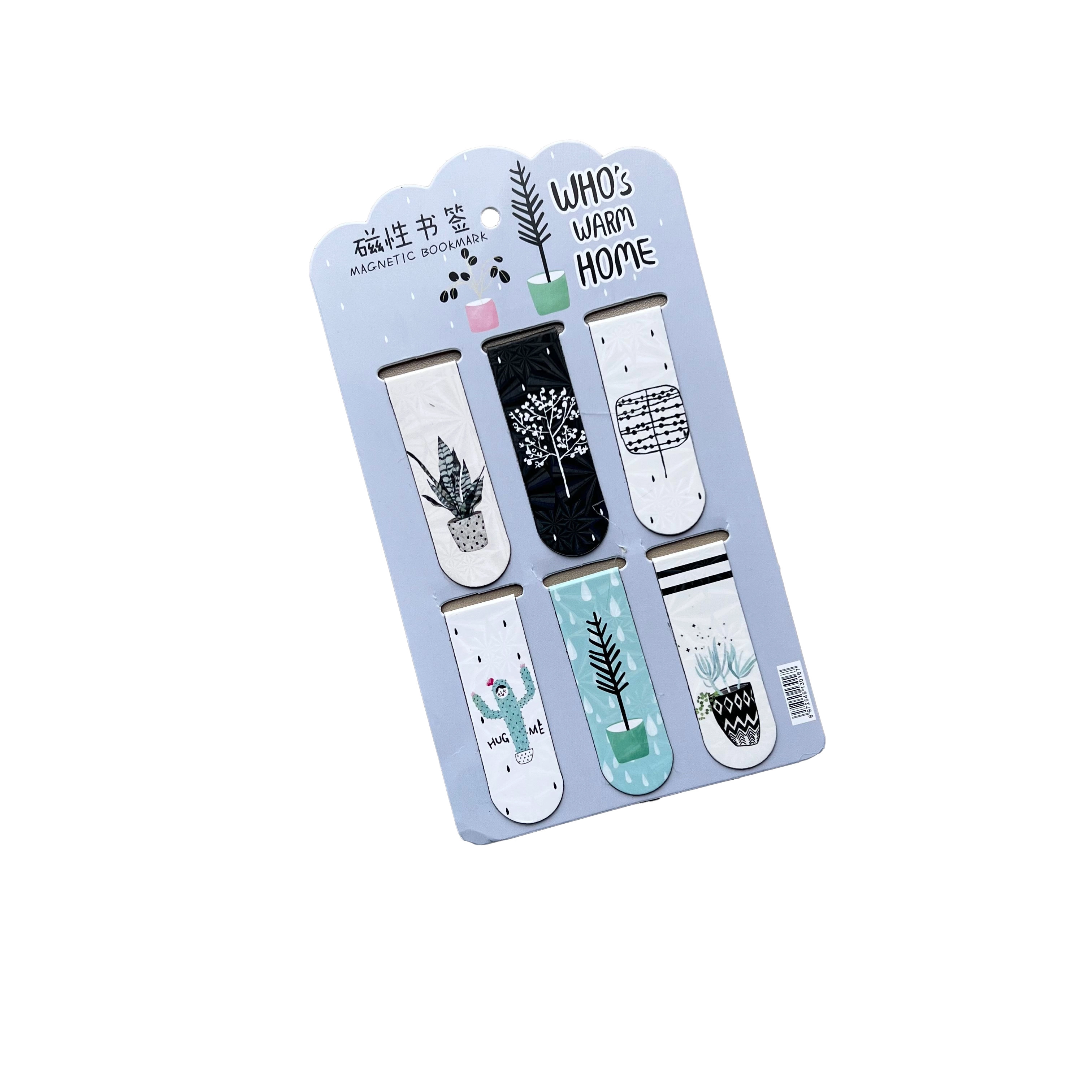 Магнитные закладки «Кактус», 6 шт недорого