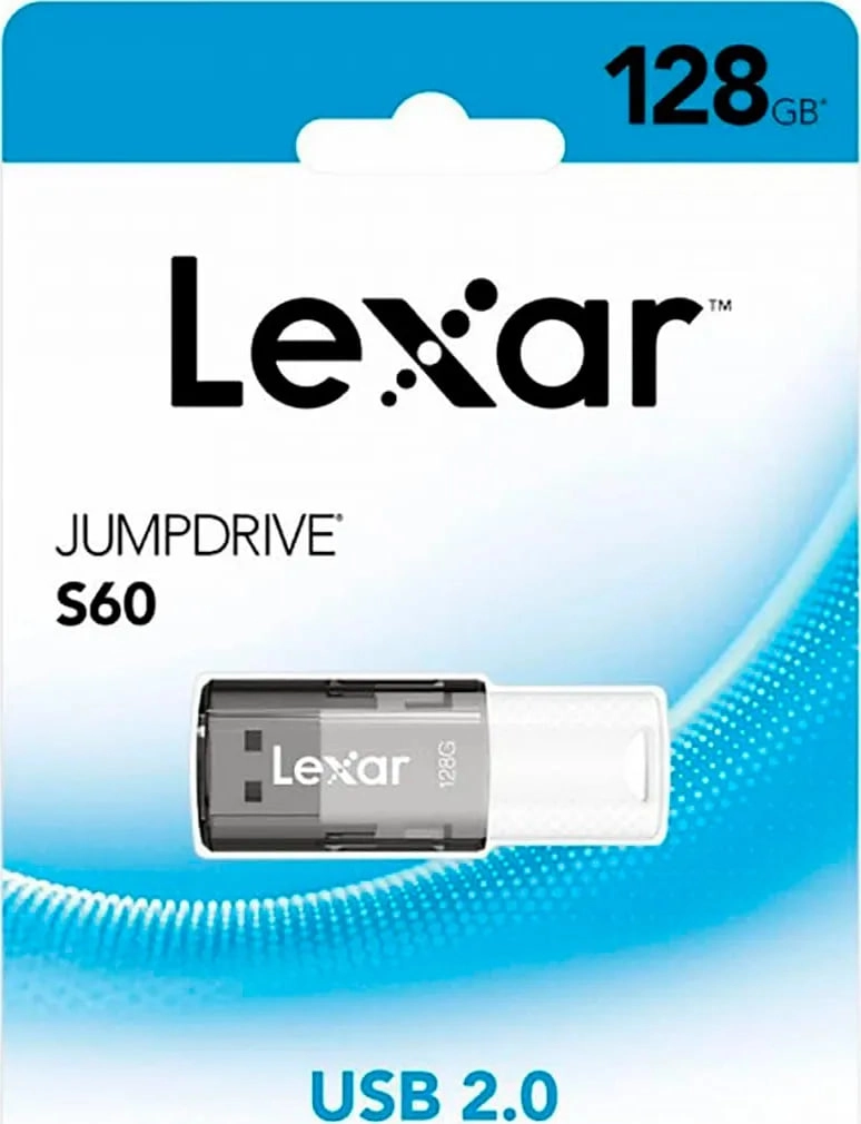 USB-флешка Lexar JumpDrive S60 128GB 2.0 (Для компьютера) недорого