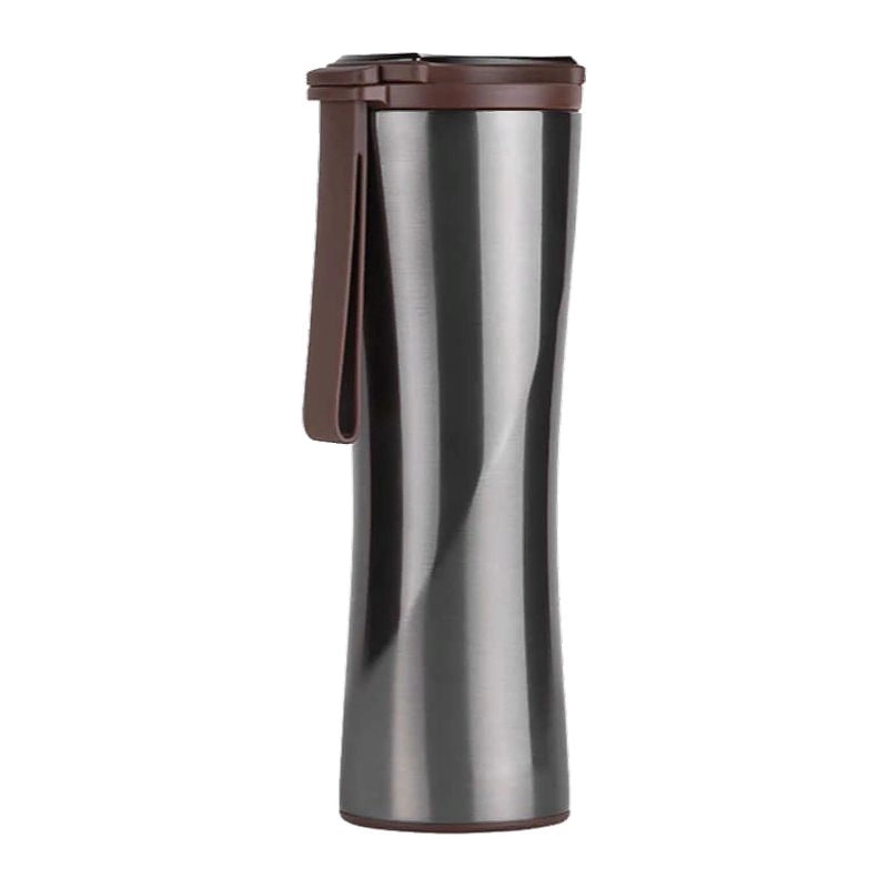 Xiaomi Kiss Kiss Fish Moka Smart Cup OLED kulrang termo-krujkasi, 430 ml sotib olish
