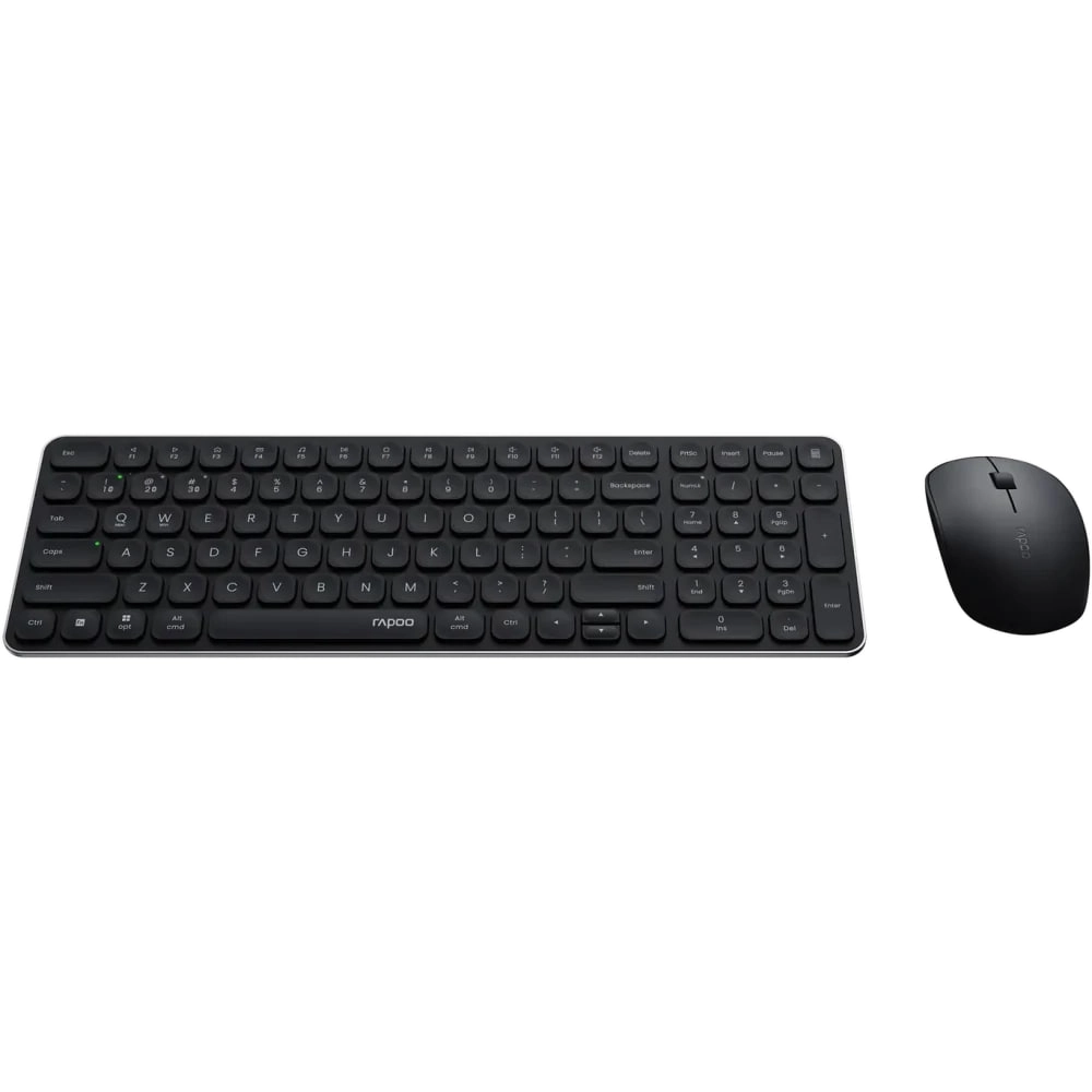 Клавиатура и мышь Rapoo 9320M Black Bluetooth недорого