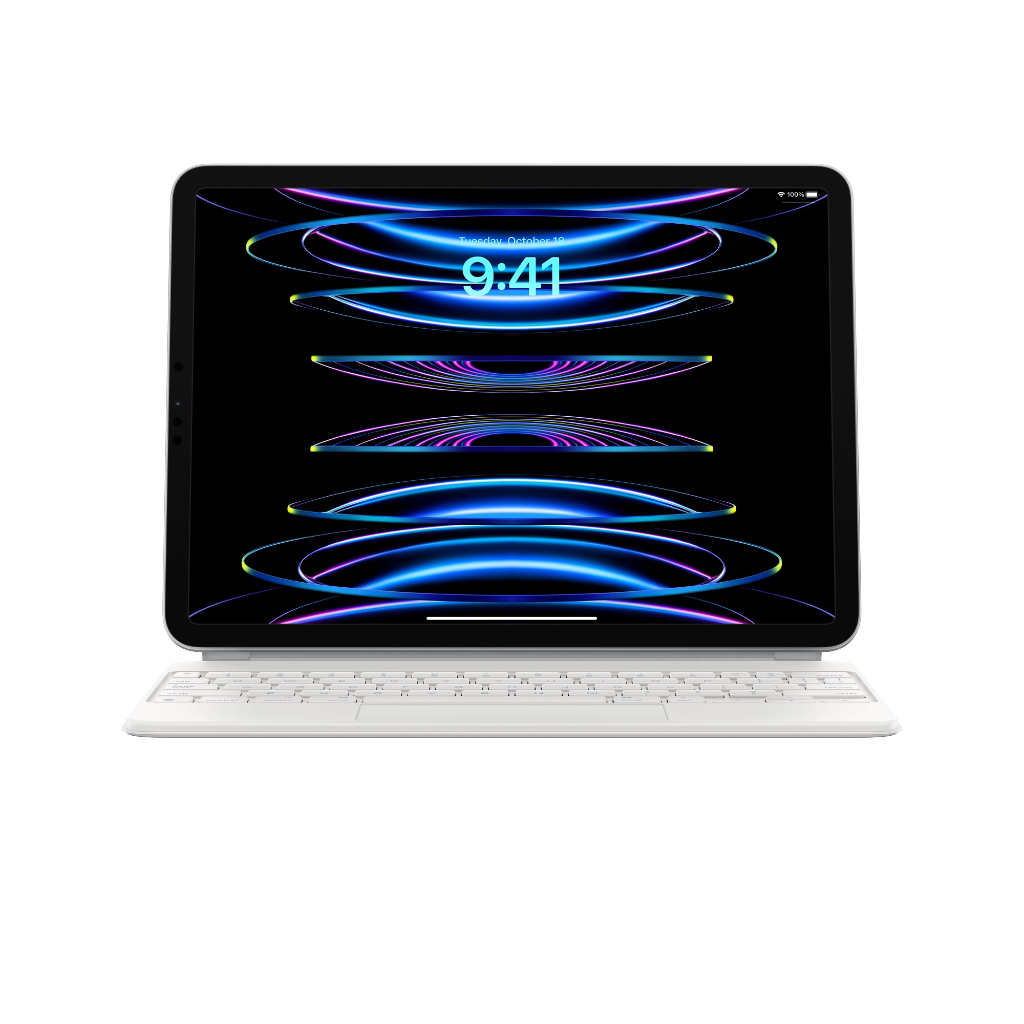 Apple Magic Keyboard iPad Pro 11" (2021) uchun (inglizcha harfli) white klaviaturasi sotib olish