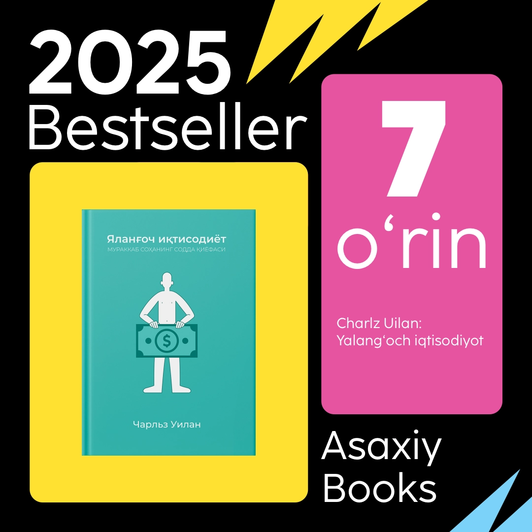 "Asaxiy Books yil bestsellerlari 2025" to&lsquo;plami - uygacha yetkazish bepul! xususiyatlar