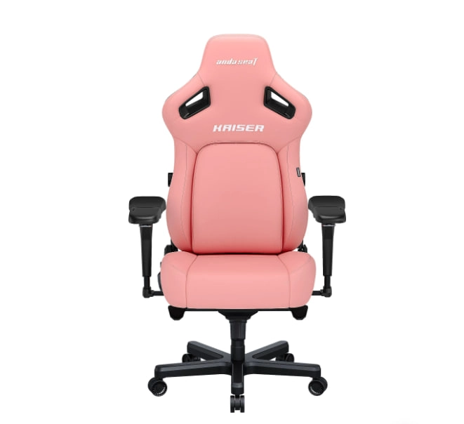 Игровое кресло Anda Seat Kaiser 4 Size L Pink Premium PVC в Узбекистане