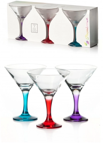 Pasabahce 96180 martini uchun bokallar to‘plami, 190 ml (3 dona) sotib olish