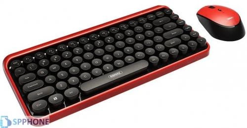 Комплект Беспроводная игровая клавиатура и мышь Remax XII-MK801 Blue недорого