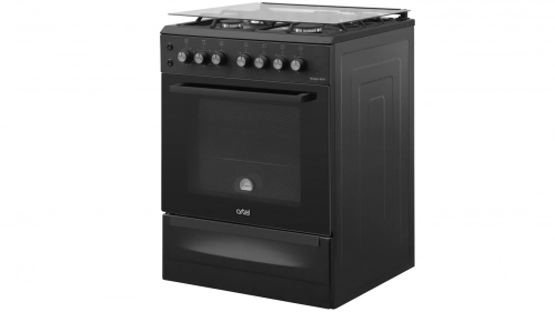 Комбинированная плита Artel Milagro 02-K CHU Черная матовая недорого