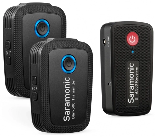 Беспроводная микрофонная система Saramonic Blink500 B2, TX+TX+RX для DSLR купить