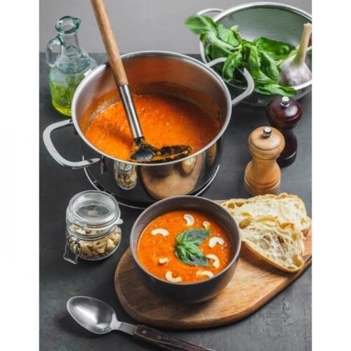 Kukmara "Ideal" 3 l qopqoqli zanglamas po'latdan yasalgan kostryulkasi arzon