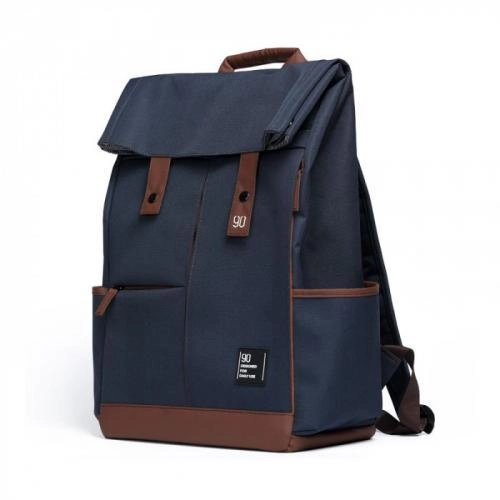 Рюкзак влагозащищенный Xiaomi 90 Points Vibrant College Casual Backpack (Blue) недорого